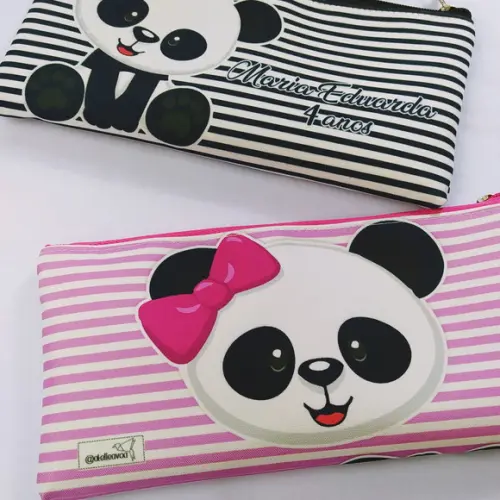 Estojo Slim G - Panda Personalizado