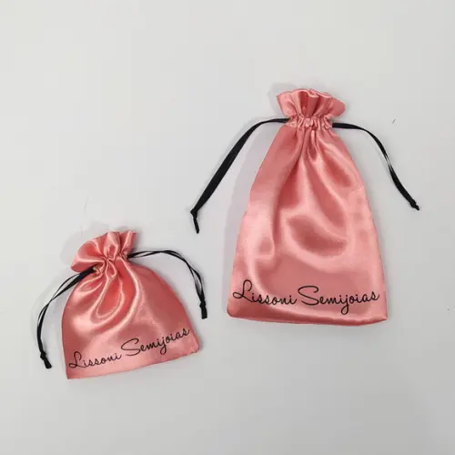 Kit de Embalagens Personalizadas em Cetim