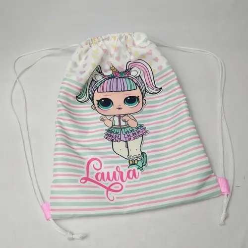 Mochila Personalizada G - 28x38 - Lol Unicornio