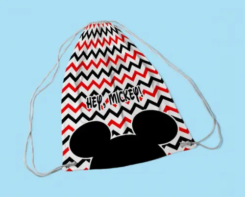 Mochila Personalizada G - 28x38 - Mickey