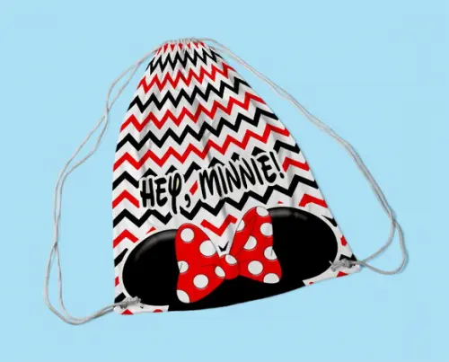 Mochila Personalizada P - 18x25 - Minnie