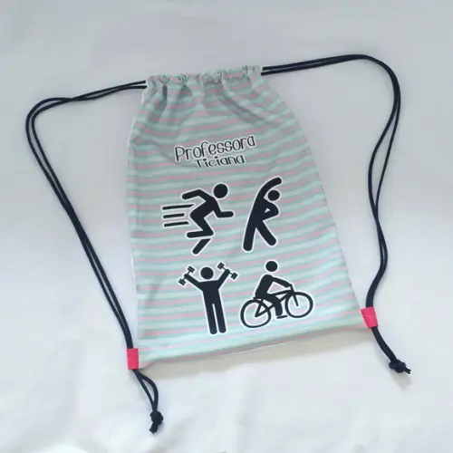 Mochila Saco Personalizada - Dia dos Professores