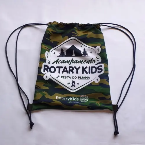 Mochila Saco Personalizada G - 28x38 - Escolas e Cursos