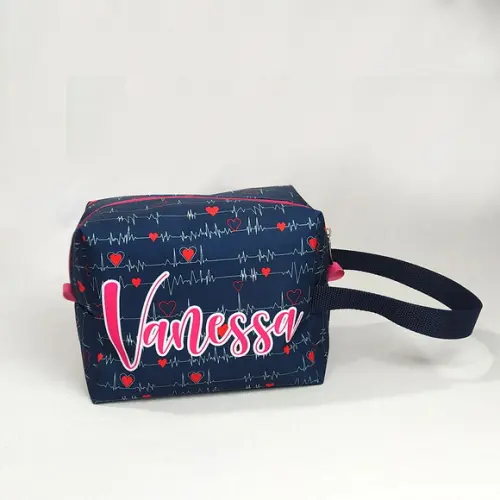 Necessaire Box G com Alça- Mulher Maravilha/ Saúde