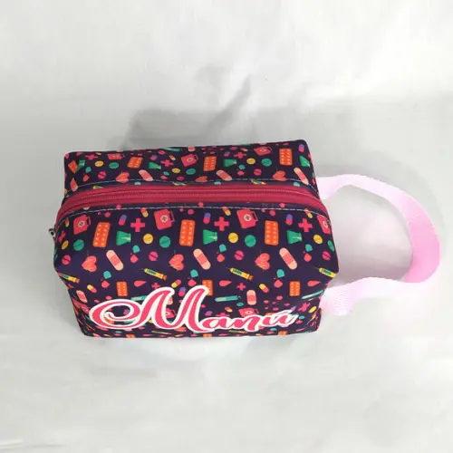 Necessaire Box G com Alça - Saúde/ Remédios