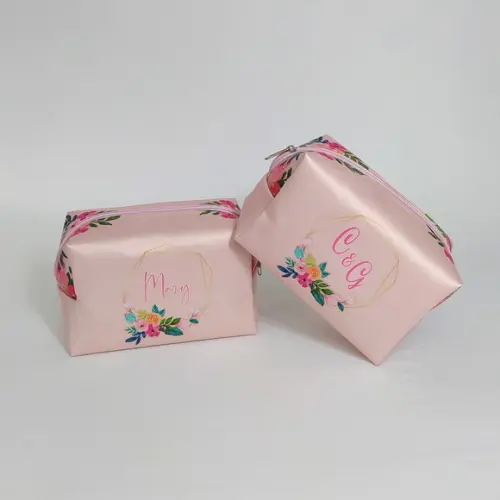 Necessaire Box G Personalizada Toque Acetinado- Madrinha