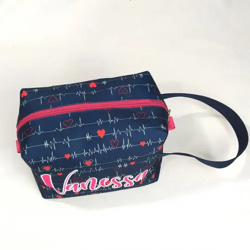 Necessaire Box G com Alça- Mulher Maravilha/ Saúde