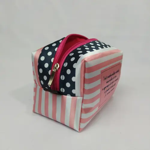 Nécessaire Box G Personalizada Toque Acetinado