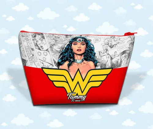 Necessaire Midi -mulher Maravilha