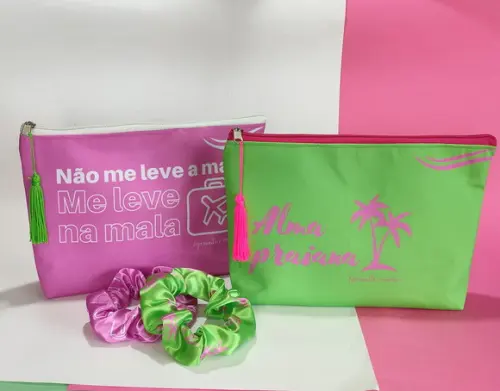 Necessaire Midi G - Personalizada + Tassel