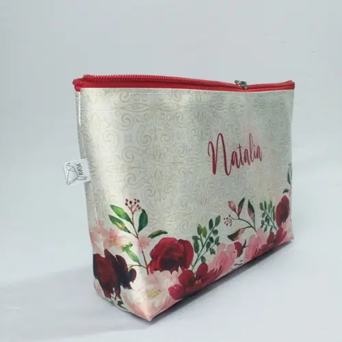 Necessaire Midi G Personalizado com Toque de Cetim