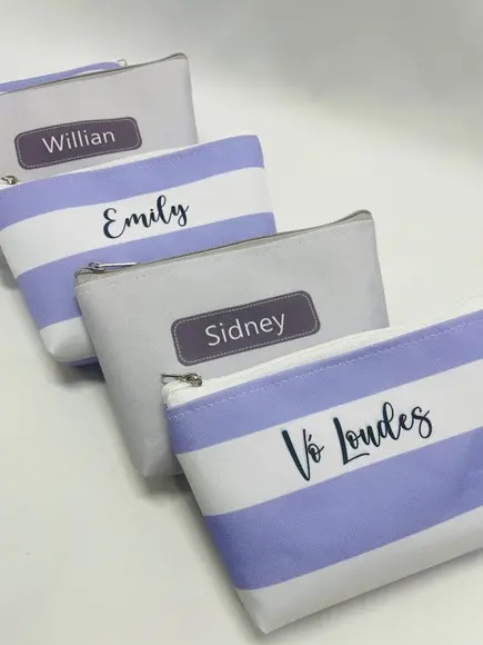 Necessaire Midi Listras - Personalizadas