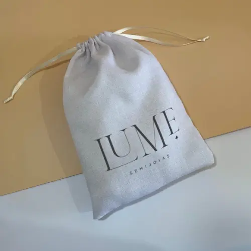 Saco de Cetim Personalizado - 20x25cm