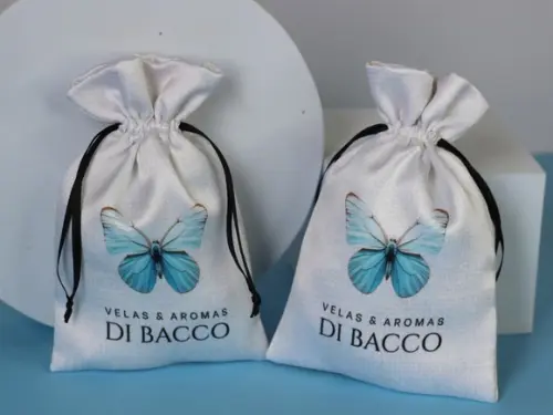 Saco de Cetim Personalizado- 10x15cm