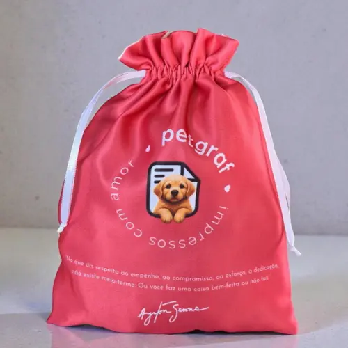Saco Personalizado 20x25cm - Estampa Total