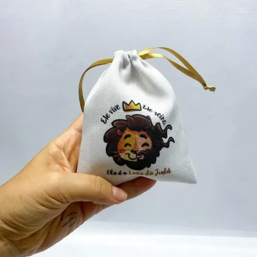 Saco Personalizado em Oxford Páscoa - 10x13cm