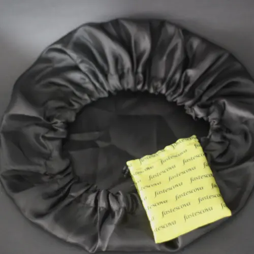 Touca de Cetim + Saco Personalizado