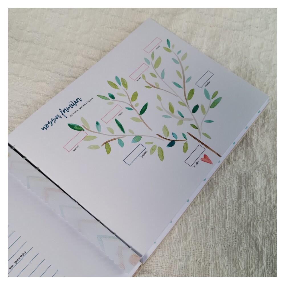 Livro do Bebê com Bordado