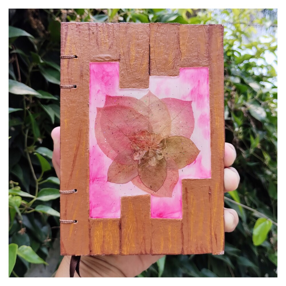 Caderno Coleção Folhas e Flores Naturais n.13
