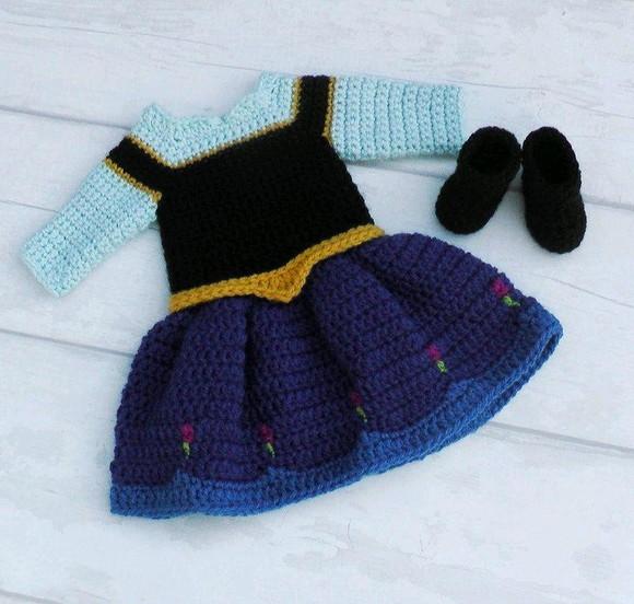 Anna Frozen Vestido Princesa