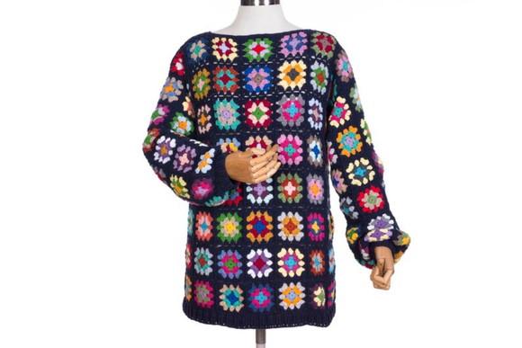 Blusa de crochê