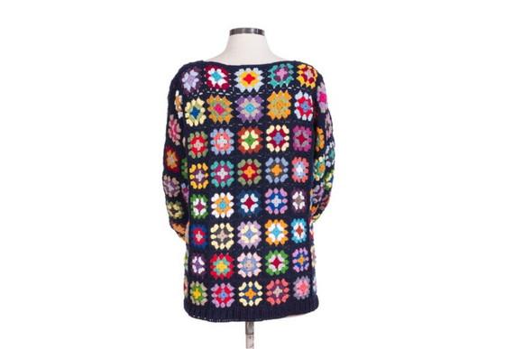 Blusa de crochê