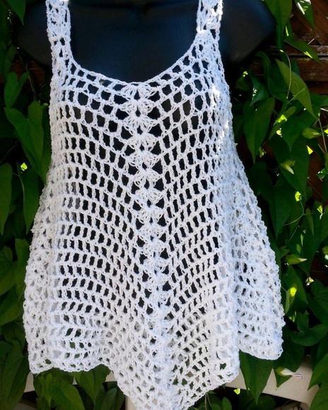 Blusa de crochê