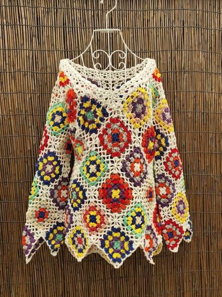 Blusa de Crochê