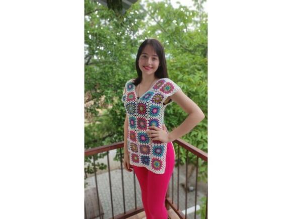 Blusa de Crochê