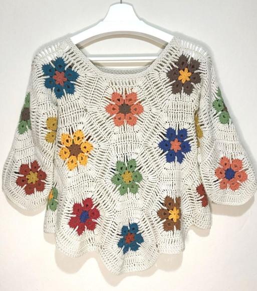 Blusa De Crochê