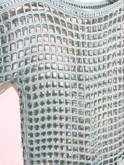 Blusa De Crochê