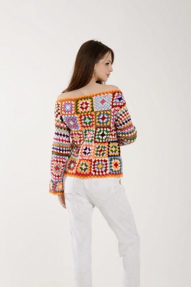 Blusa De Crochê