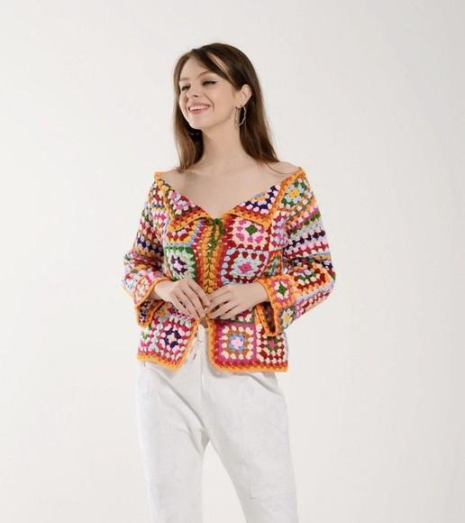 Blusa De Crochê