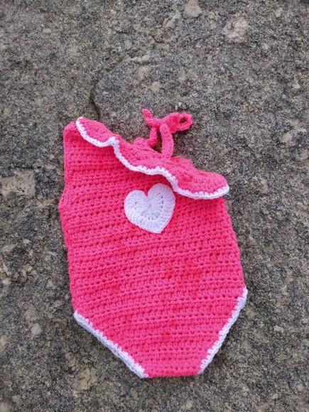 Body de crochê bebê
