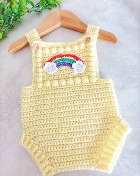 Body de Crochê Bebê
