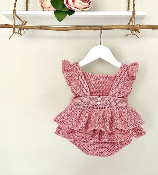 Body de Crochê Bebê