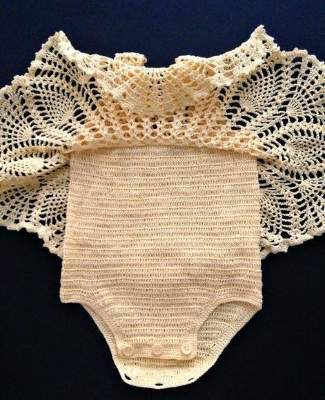 Body de Crochê Infantil