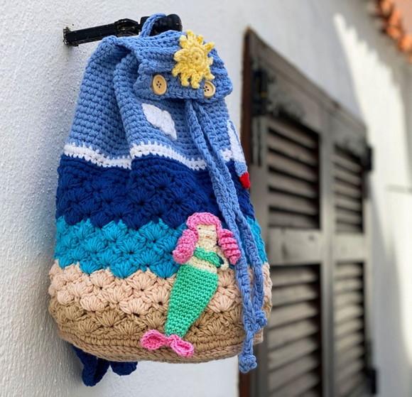 Bolsa de crochê