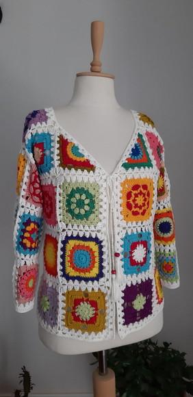 Cardigan de Crochê
