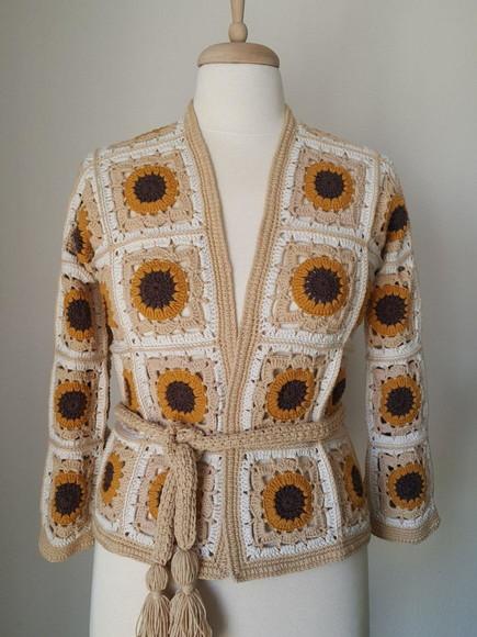 Cardigan de Crochê