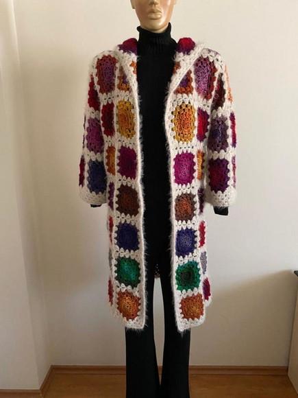 Cardigan de Crochê
