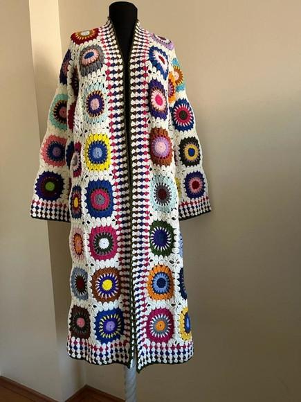 Cardigan de Crochê