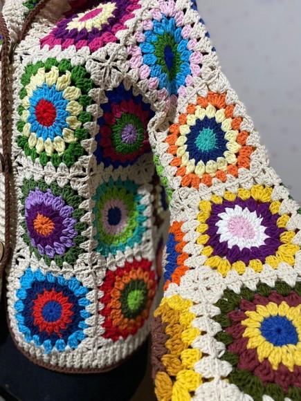 Cardigan de Crochê