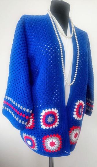 Cardigan de Crochê