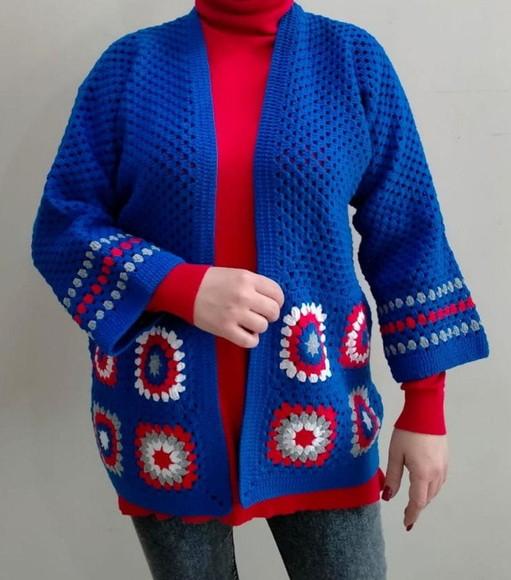 Cardigan de Crochê