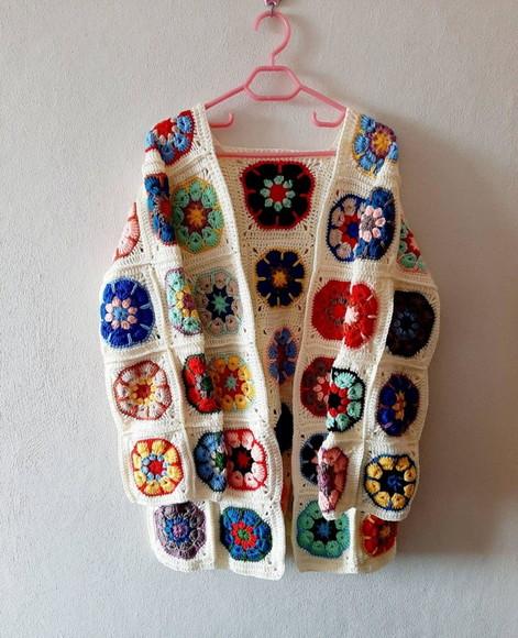 Cardigan de Crochê
