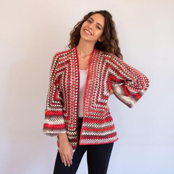 Cardigan de Crochê