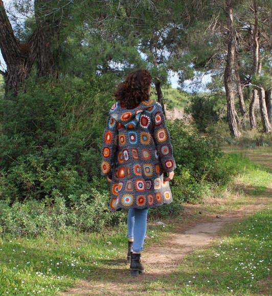 Cardigan de Crochê