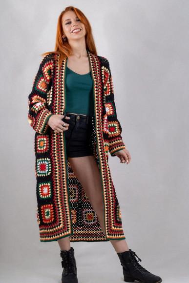 Cardigan de Crochê