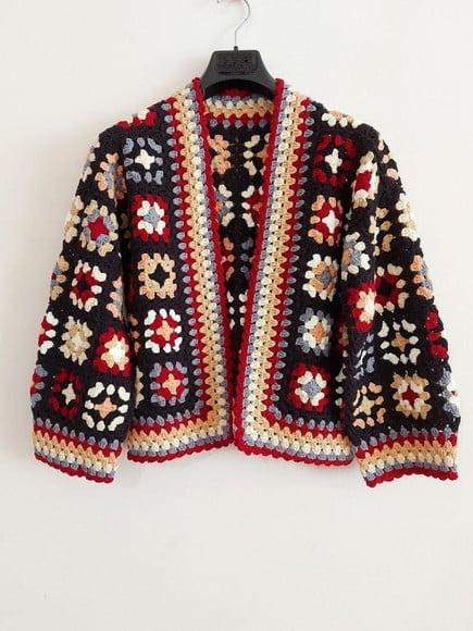 Cardigan de Crochê